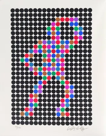 Sérigraphie Vasarely - Cirke