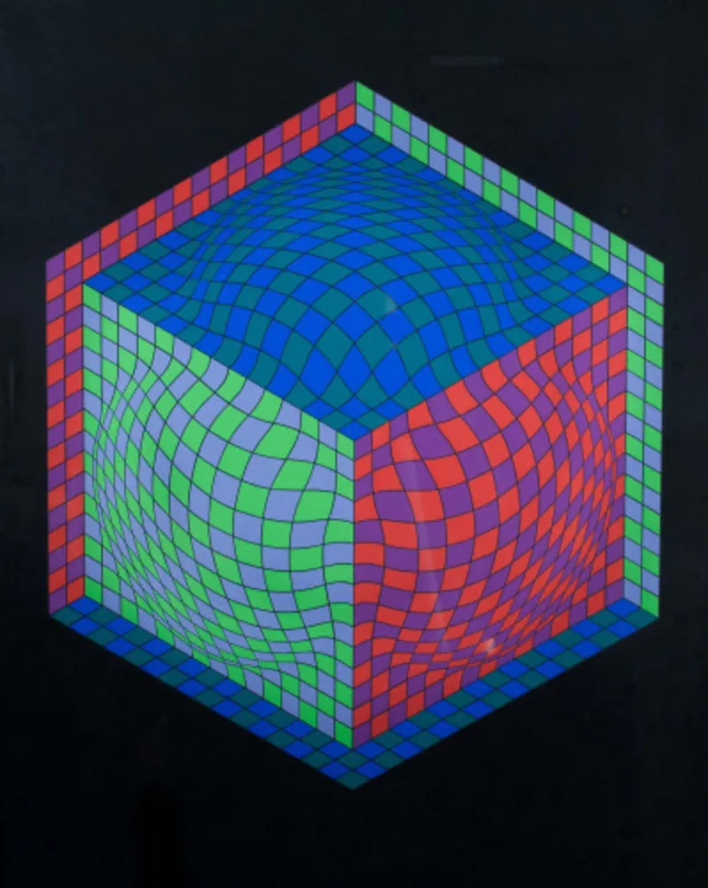 Sérigraphie Vasarely - Dagg 2