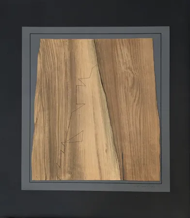 Lithographie Vasarely - Gordes Nives 