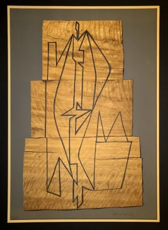 Lithographie Vasarely - Gordes Tabor