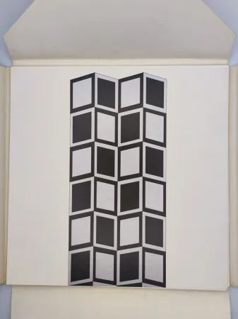 Sérigraphie Vasarely - Honisch, Dieter. Formen der Farbe. 