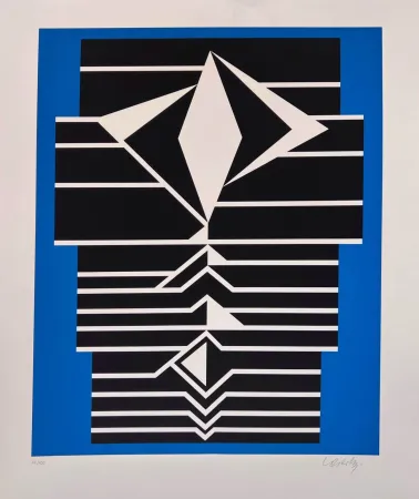 Sérigraphie Vasarely - Les années Cinquante