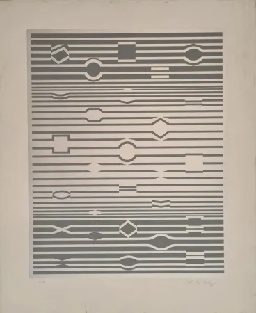 Sérigraphie Vasarely - Mar-Kab 