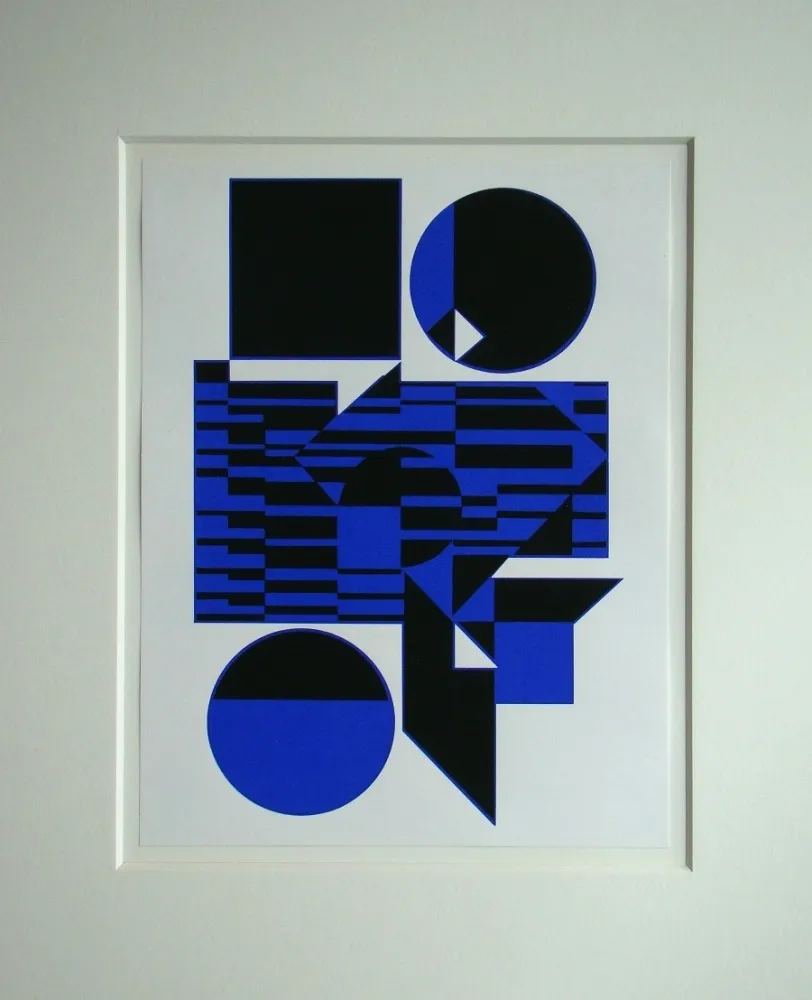 Sérigraphie Vasarely - OB