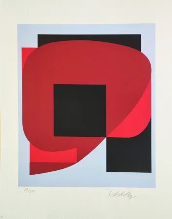 Sérigraphie Vasarely - Olla II