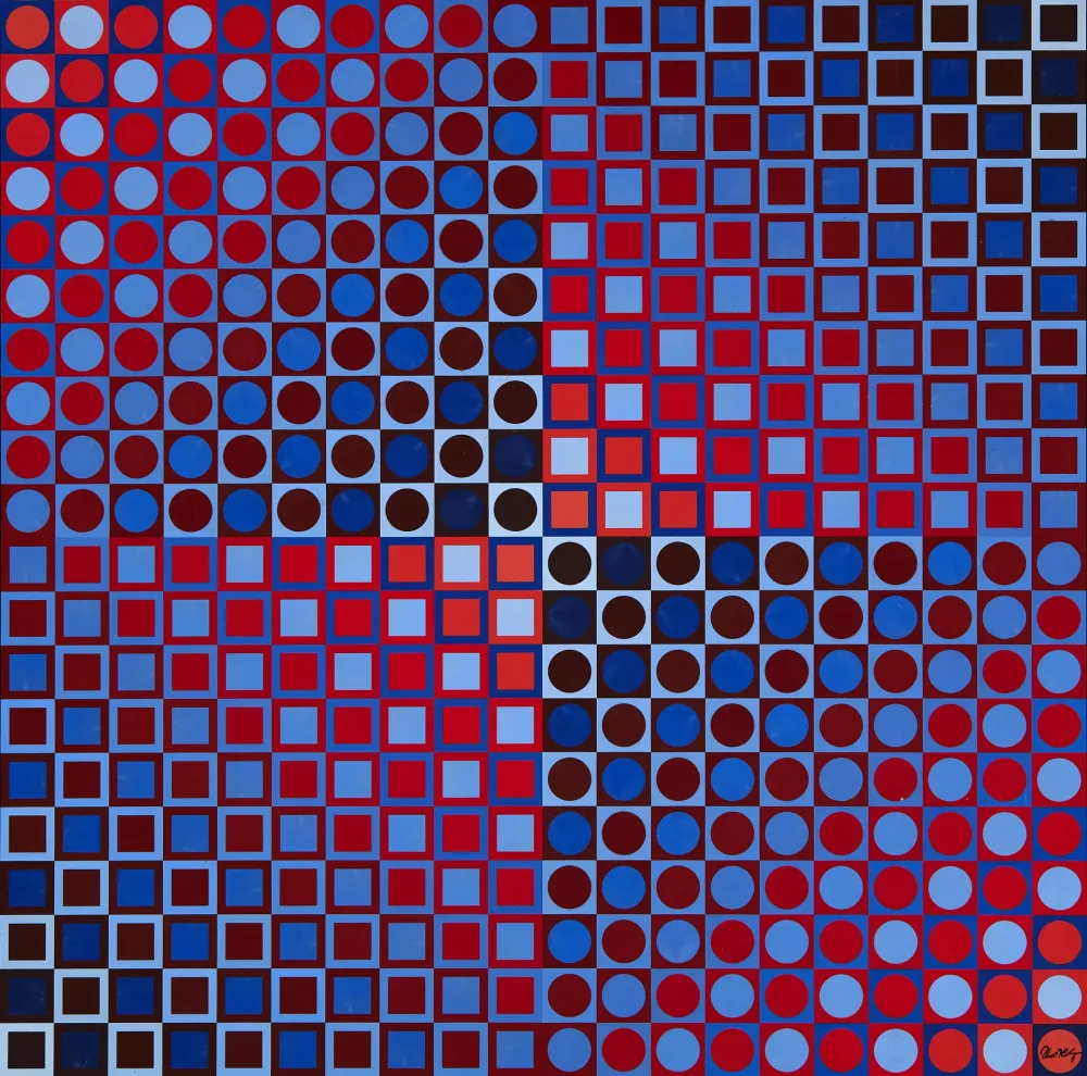 Multiple Vasarely - Planetary Folklore 2 R/B