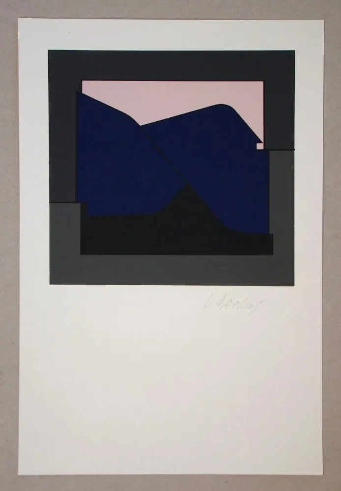 Sérigraphie Vasarely - Poprad