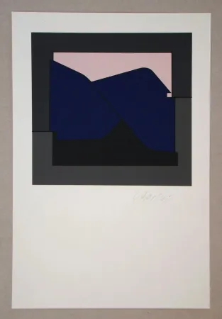 Sérigraphie Vasarely - Poprad