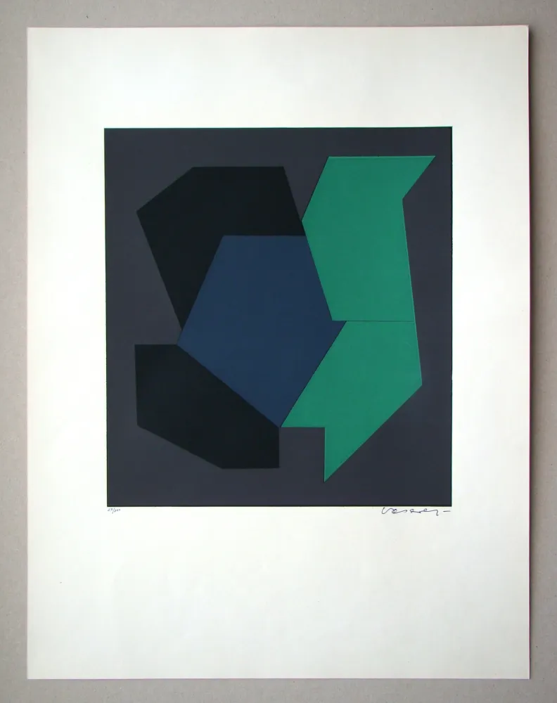Sérigraphie Vasarely - Quami