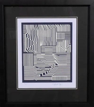 Sérigraphie Vasarely - Sin titulo I