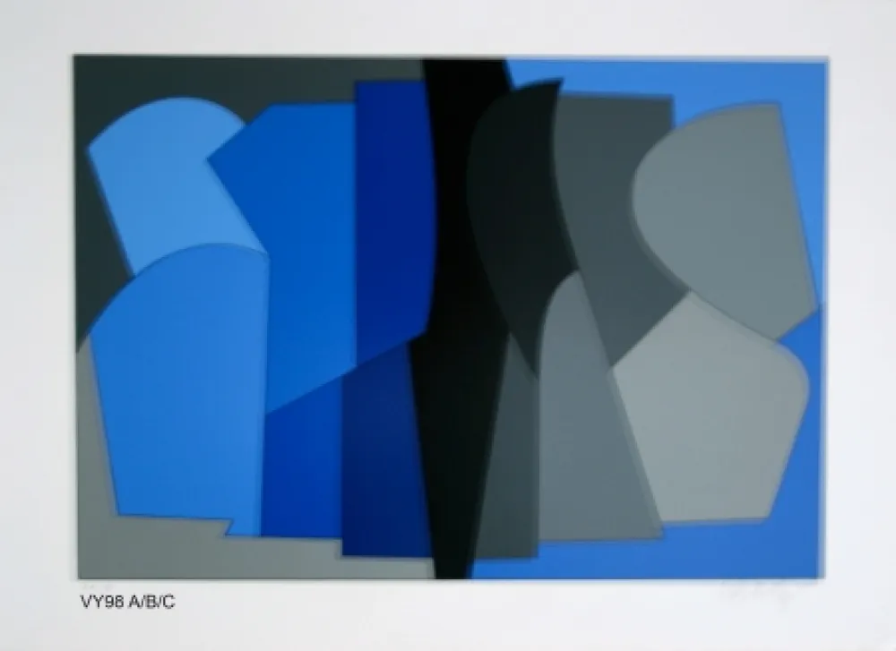 Sérigraphie Vasarely - Siris kek