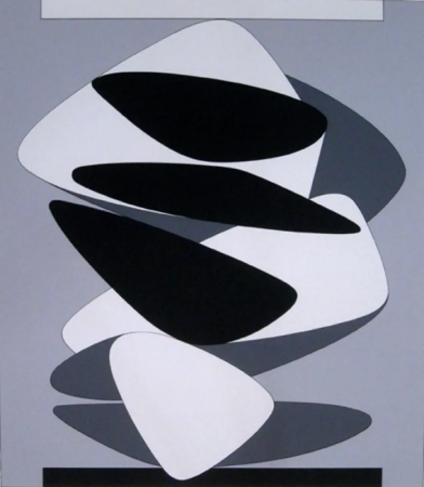 Sérigraphie Vasarely - Untitled