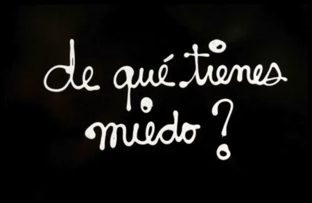 Sérigraphie Vautier - De qué tienes miedo?