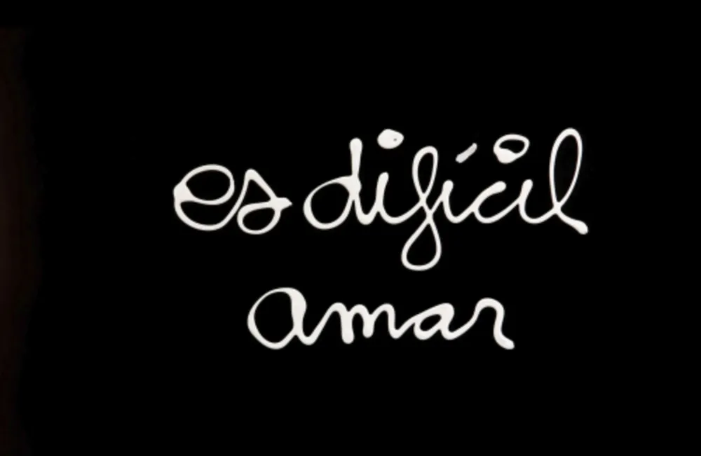 Sérigraphie Vautier - Es difícil amar