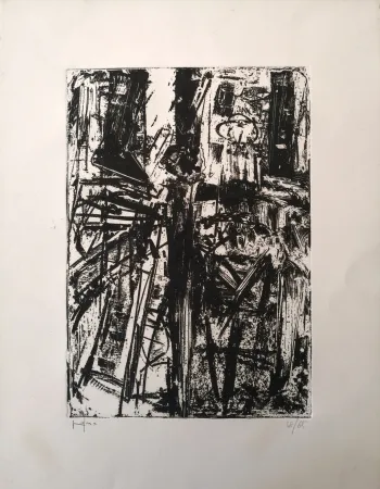 Eau-Forte Vedova - De America II