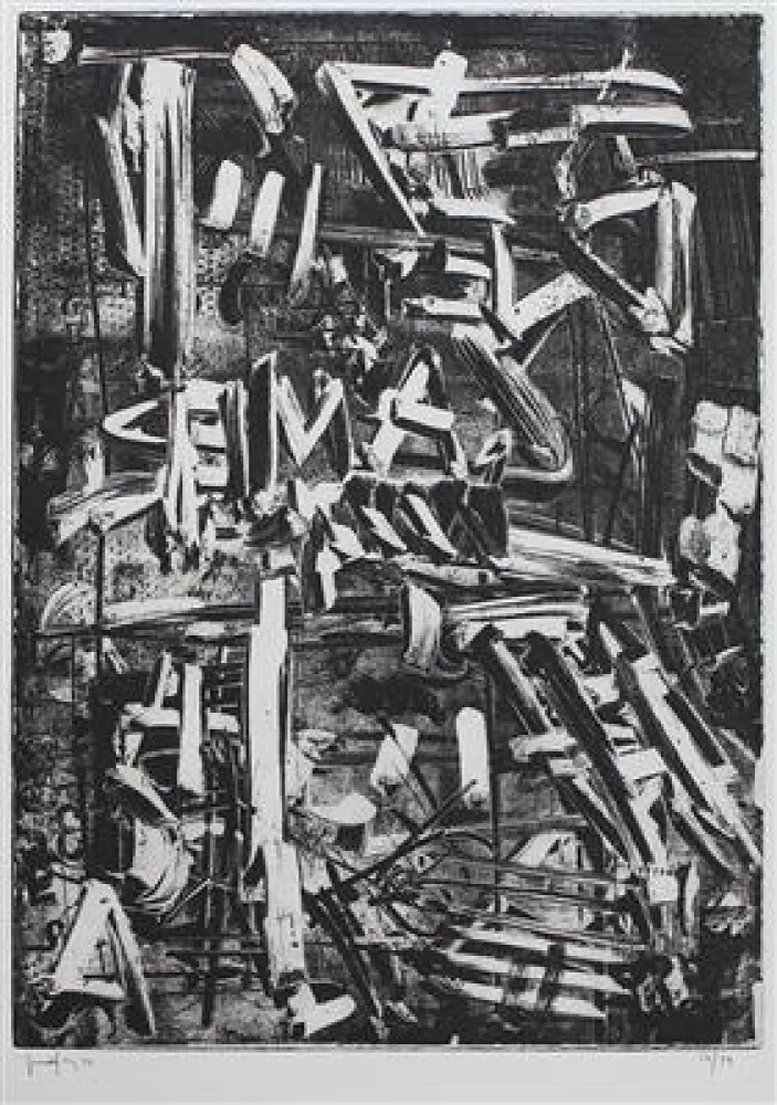 Eau-Forte Et Aquatinte Vedova - Diario 1/3