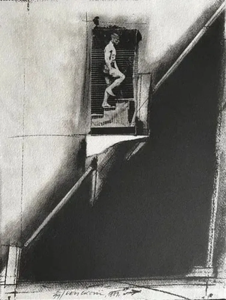 Lithographie Velickovic - Composition 