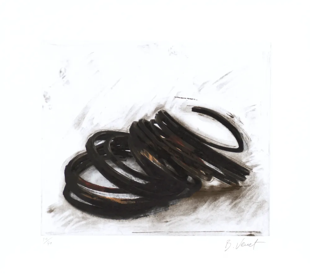 Eau-Forte Venet - Effondrement - Indeterminate Lines 04