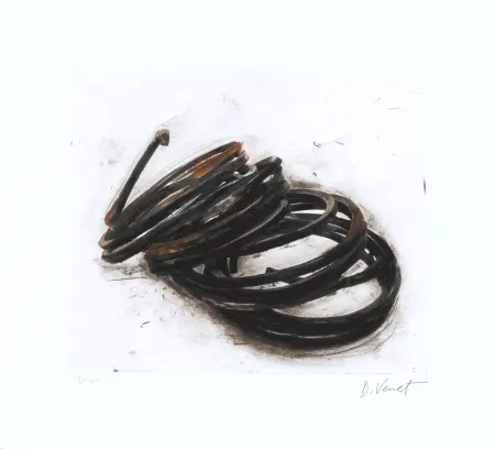 Eau-Forte Venet - Effondrement - Indeterminate Lines 05