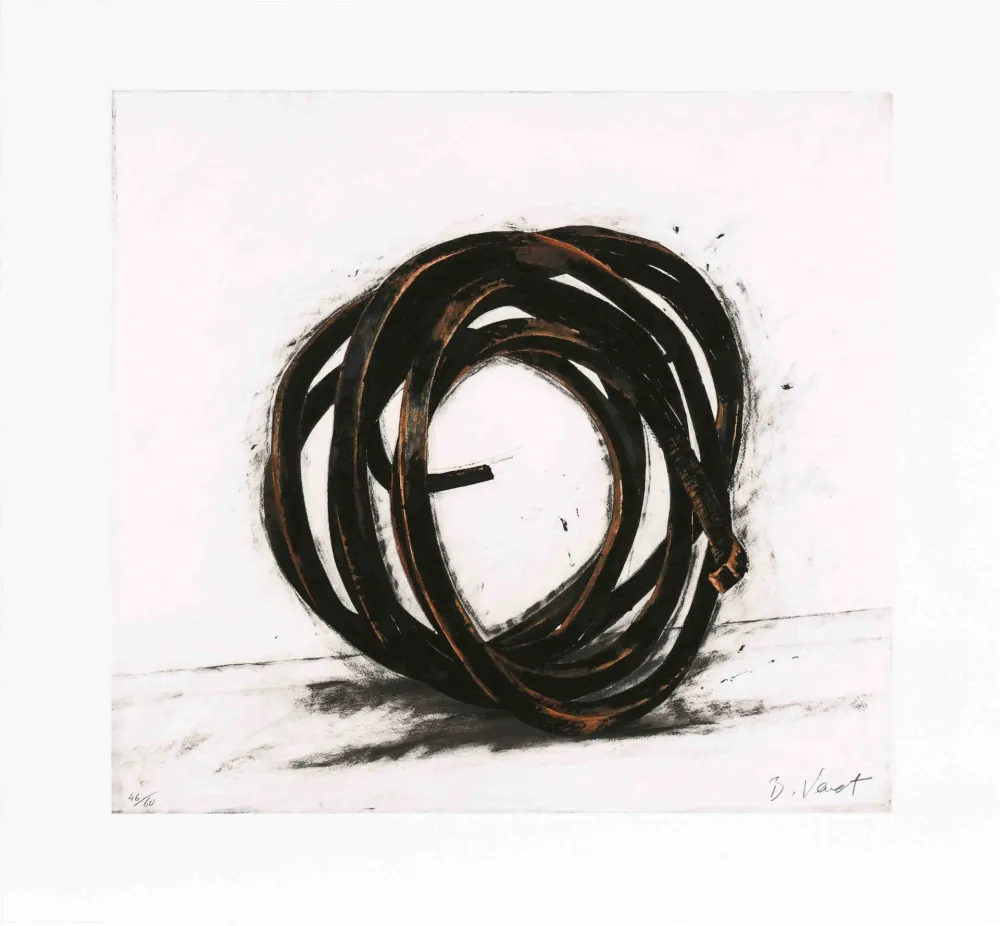 Eau-Forte Venet - Indeterminate Line III