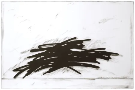 Sérigraphie Venet - Indeterminate Lines - Grib