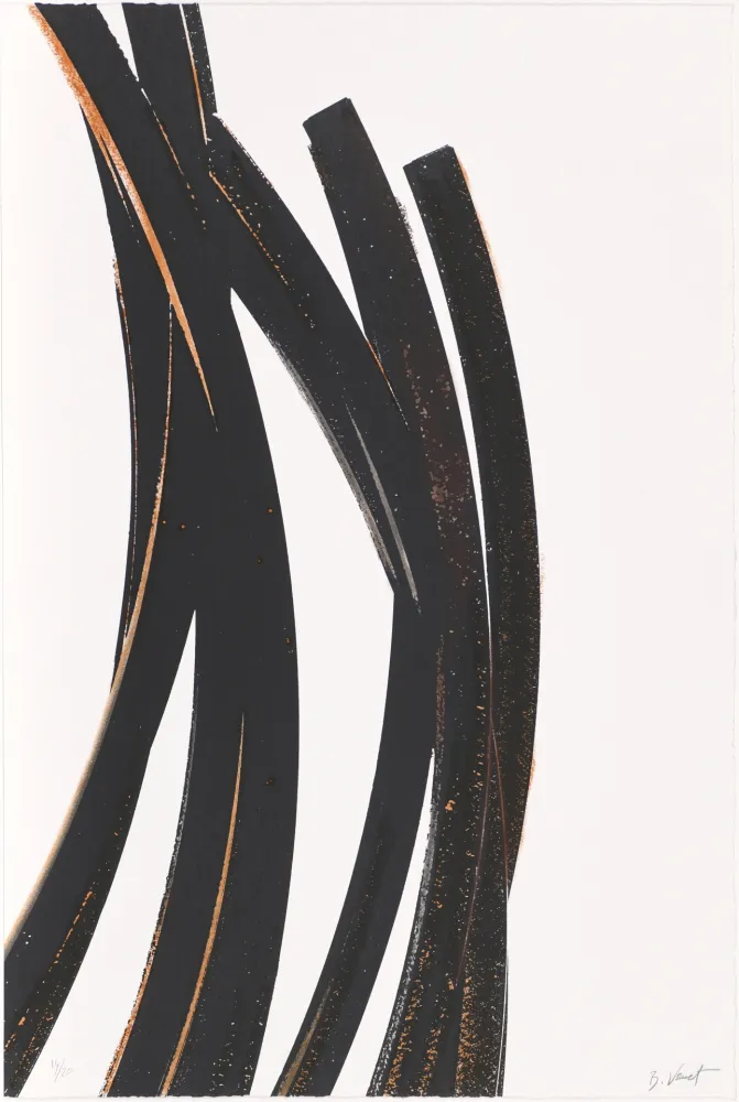 Sérigraphie Venet - Untitled IV (Arcs)