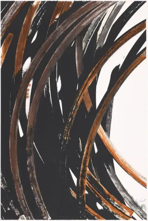 Sérigraphie Venet - Untitled V (Arcs)