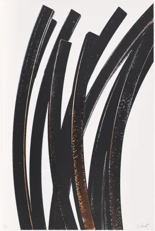 Sérigraphie Venet - Untitled VII (Arcs)