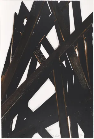 Sérigraphie Venet - Untitled VIII (Angles)