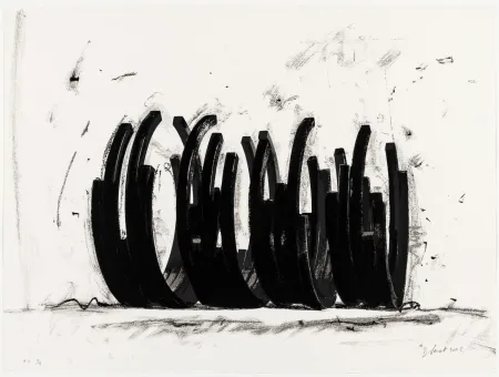 Sérigraphie Venet - Variations on the Arc 03