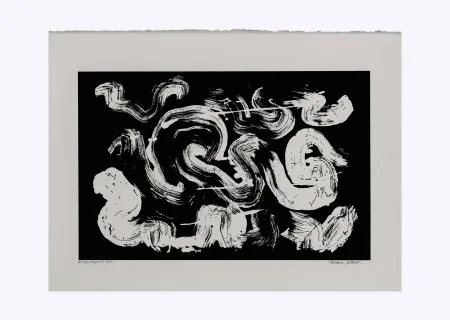 Sérigraphie Verdier - Etude de la coiffe de Margareta ou la pensée labyrinthique