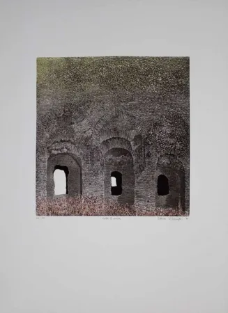 Eau-Forte Et Aquatinte Vernunft - Entro le mura