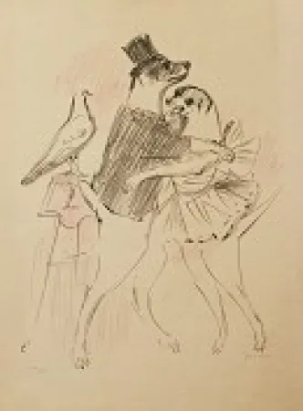 Lithographie Vertes - Le Cirque (The Circus) #8