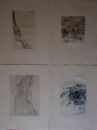 Livre Illustré Vieira Da Silva - Poésies