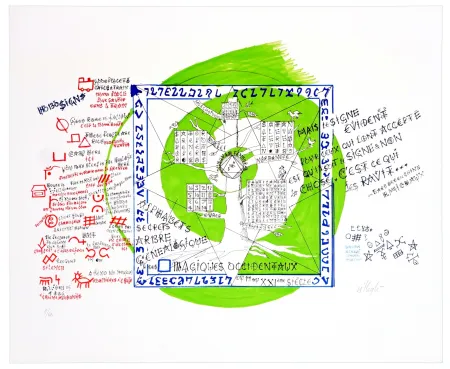 Estampe Numérique Villeglé - Hobo