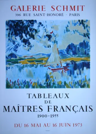 Affiche Vlaminck - Tableaux de Maîtres Français