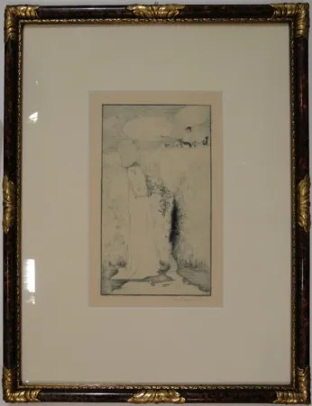 Eau-Forte Vogeler - Am Quell