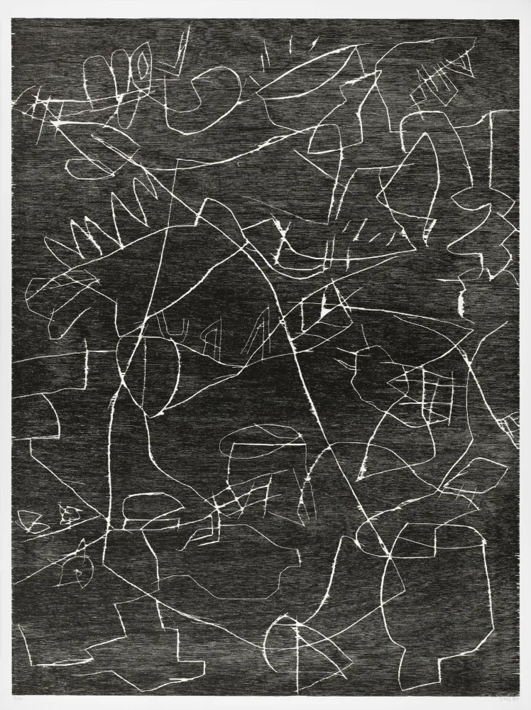 Gravure Sur Bois Voss - Grand secret