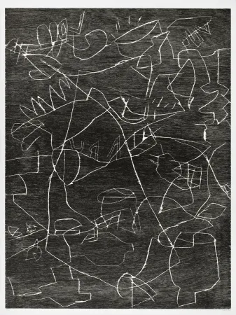 Gravure Sur Bois Voss - Grand secret