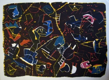 Gravure Sur Bois Voss - Traumdeutung