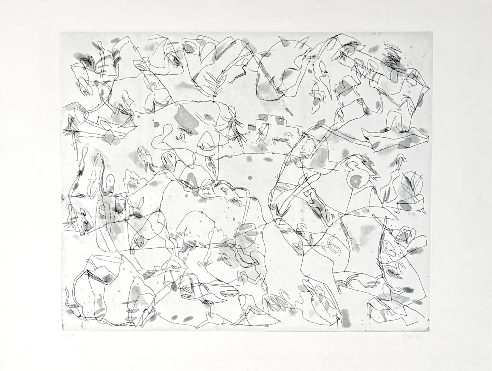 Lithographie Voss - Untitled