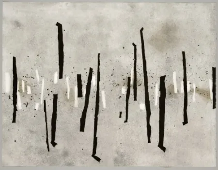 Eau-Forte Et Aquatinte Wang - Walking