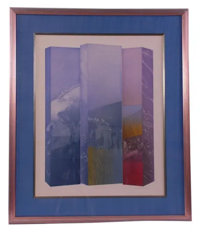 Eau-Forte Ware - Shaped Triptych I