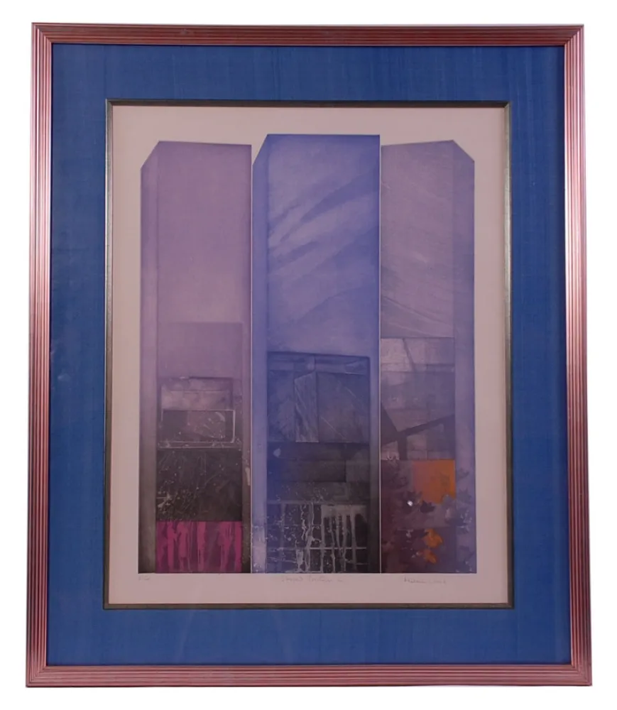 Eau-Forte Ware - Shaped Triptych II