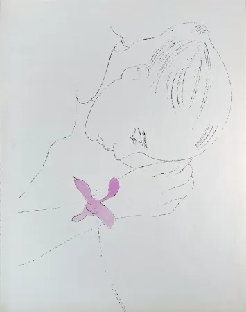 Lithographie Warhol - A Gold Book