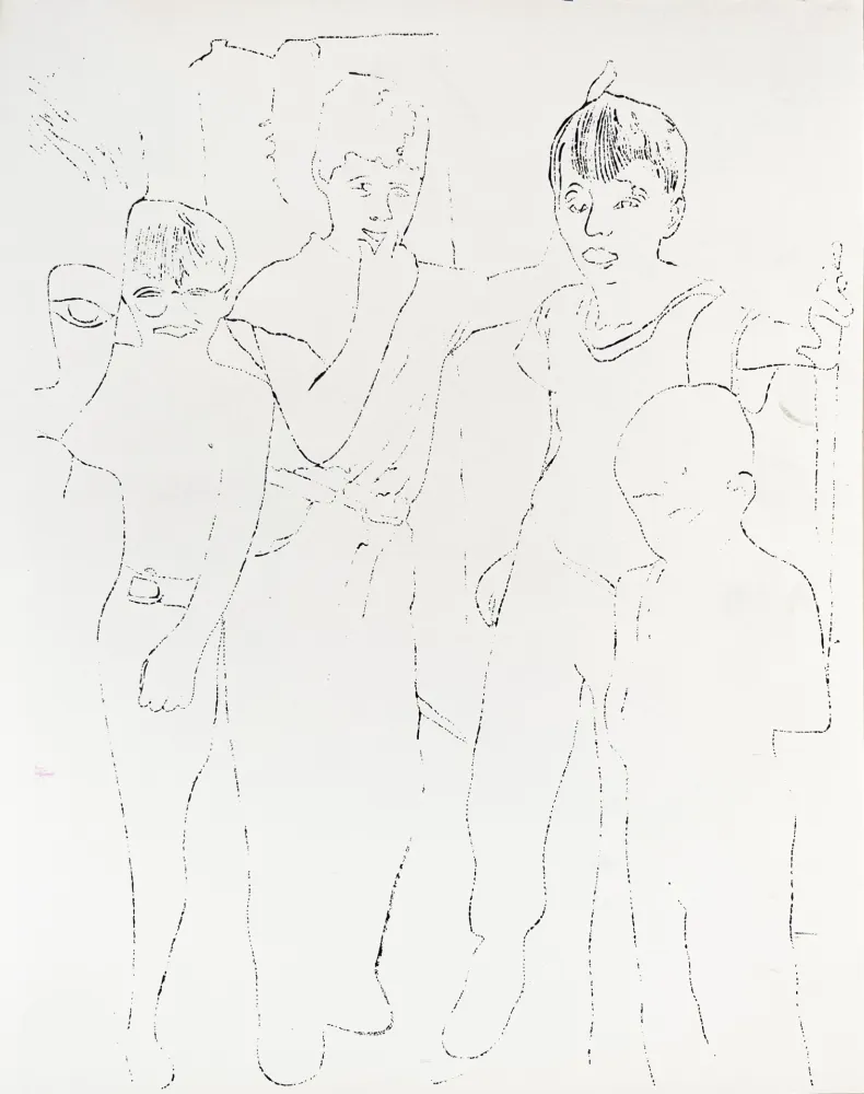 Lithographie Warhol - A Gold Book