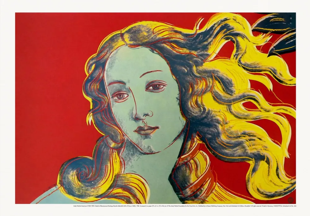 Sérigraphie Warhol (After) - Details of Renaissance Paintings