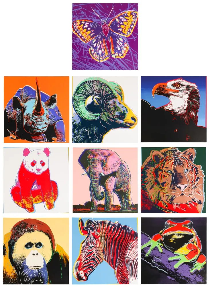 Lithographie Warhol (After) - Endangered Species