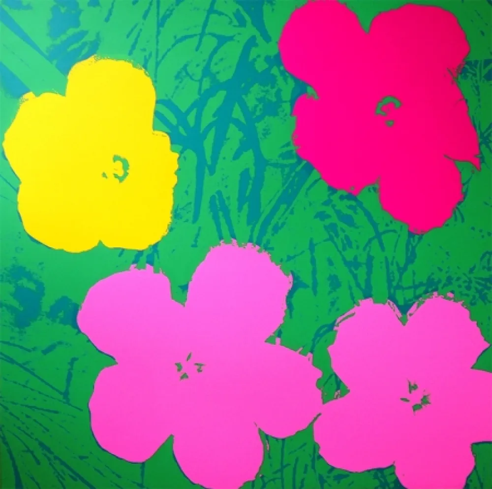 Sérigraphie Warhol (After) - Flowers 11.68