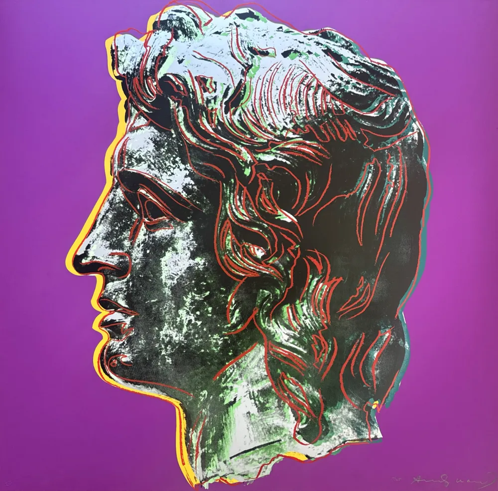 Sérigraphie Warhol - Alexander The Great (FS II.291)